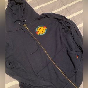 AVIATOR NATION AUSTIN CITY LIMITS SMILEY HOODIE XXL